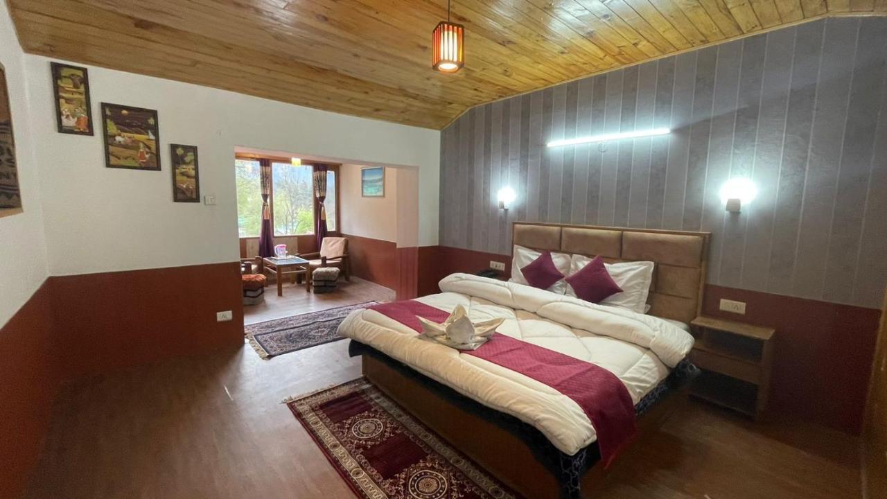 Hotel New Hilltop Inn Manāli Exterior foto