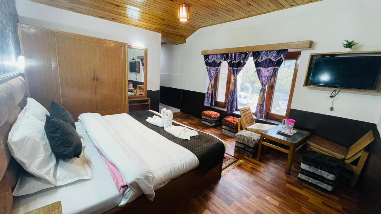Hotel New Hilltop Inn Manāli Exterior foto