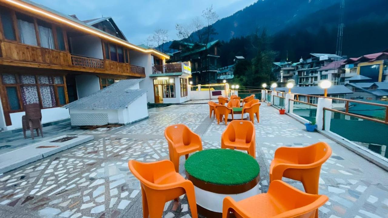 Hotel New Hilltop Inn Manāli Exterior foto